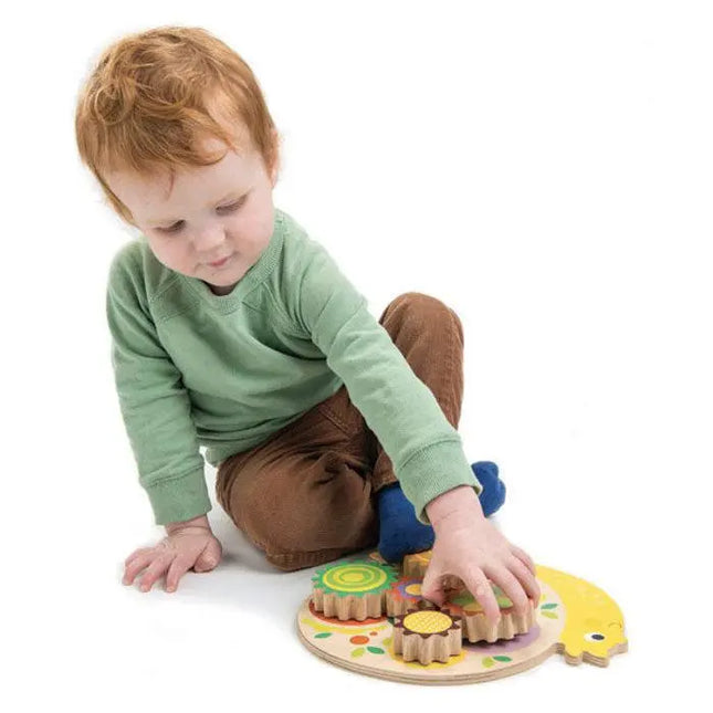 Tender Leaf Toys Snail Whirls Wooden Puzzle-Tender Leaf Toys-Hello Charlie