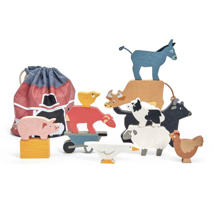 Tender Leaf Toys Stacking Farmyard - Hello Charlie