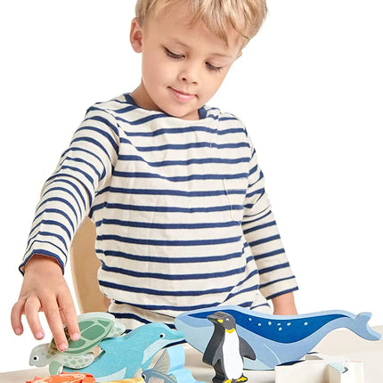 Tender Leaf Toys Whale Wooden Toy-Tender Leaf Toys-Hello Charlie