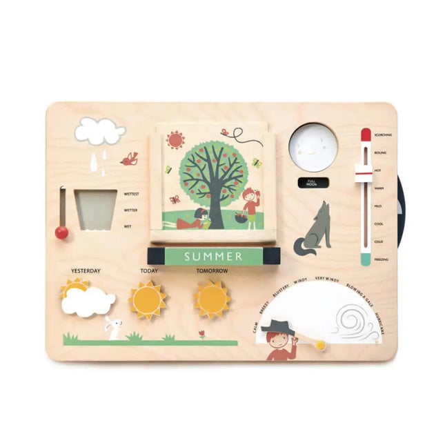 Tender Leaf Toys Wooden Weather Station-Tender Leaf Toys-Hello Charlie