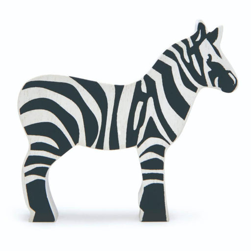 Tender Leaf Toys Zebra Wooden Animal Toy - Hello Charlie