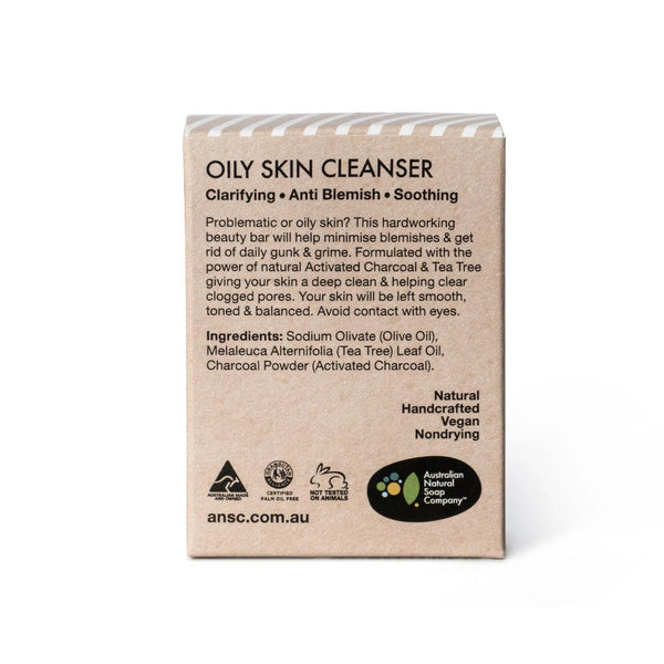The ANSC Oily Skin Cleanser Activated Charcoal--Hello-Charlie