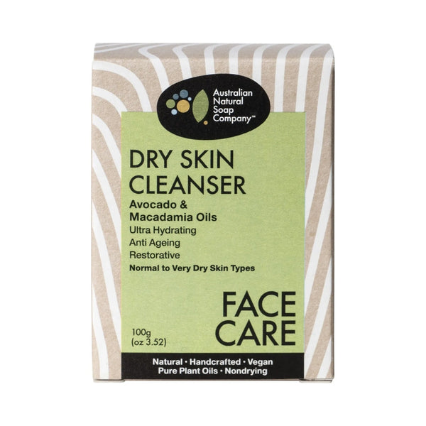 The ANSC Solid Soap Dry Skin Cleanser Avocado & Macadamia--Hello-Charlie