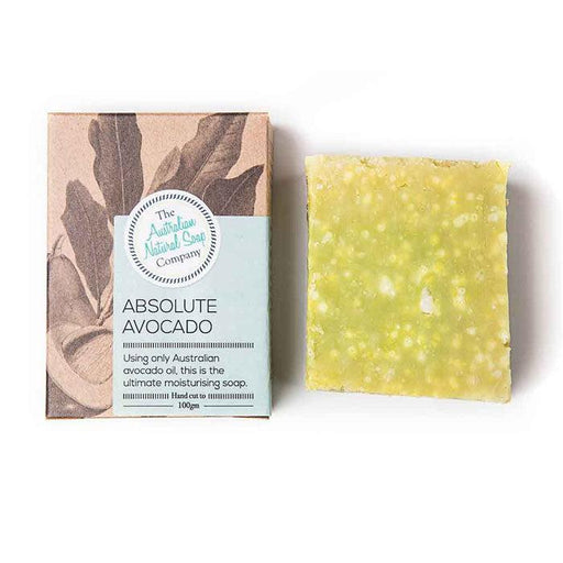 The ANSC Solid Soap Dry Skin Cleanser Avocado & Macadamia - Hello Charlie