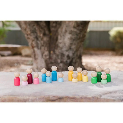 The Freckled Frog Rainbow Families Peg People-The Freckled Frog-Hello Charlie