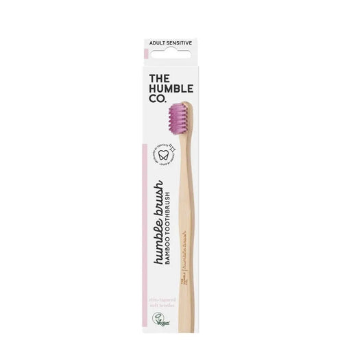 The Humble Co. Adult Soft Toothbrush - Sensitive-The Humble Co.-Purple-Hello Charlie