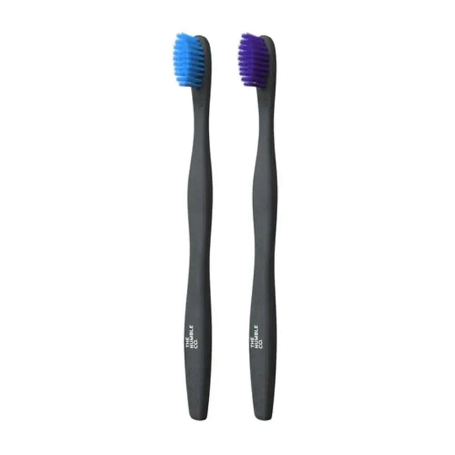 The Humble Co. Cornstarch Adult Toothbrush Sensitive - 2 Pack-The Humble Co.-Hello Charlie