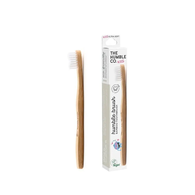 The Humble Co. Kids Ultra Soft Toothbrush-The Humble Co.-White-Hello Charlie