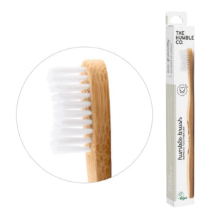 The Humble Co. Adult Medium Toothbrush-White-Hello-Charlie