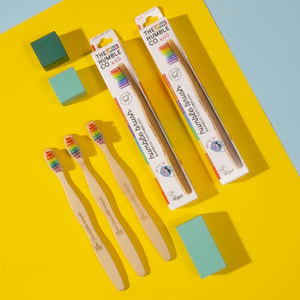 The Humble Co. Kids Ultra Soft Toothbrush--Hello-Charlie