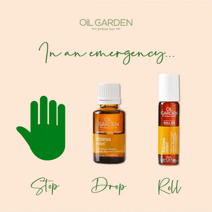 The Oil Garden Essential Oil Blend - Stress Relief-The Oil Garden-Hello Charlie