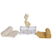 Tikiri Giraffe Teether & Organic Muslin Wraps - Baby Gift Set - Hello Charlie