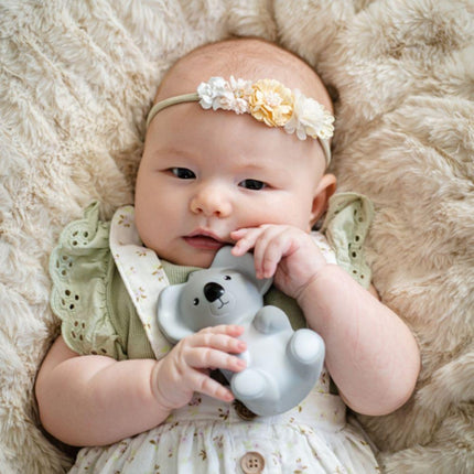 Tikiri My First Aussie Natural Rubber Teether & Rattle - Koala-Tikiri-Hello Charlie