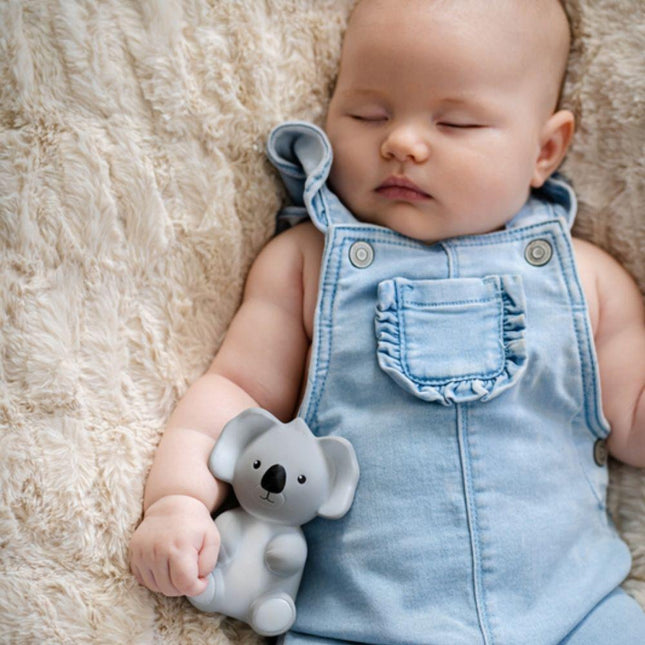 Tikiri My First Aussie Natural Rubber Teether & Rattle - Koala-Tikiri-Hello Charlie