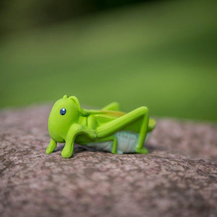 Tikiri My First Garden Natural Rubber Teether & Rattle - Grasshopper-Tikiri-Hello Charlie