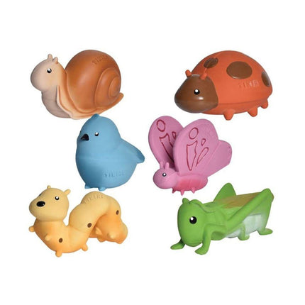 Tikiri My First Garden Natural Rubber Teether & Rattle - Grasshopper-Tikiri-Hello Charlie