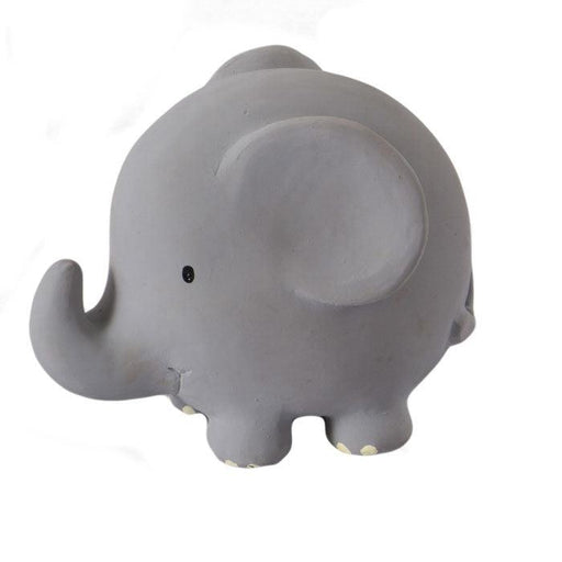 Tikiri My First Zoo Rubber Teether & Rattle - Elephant - Hello Charlie