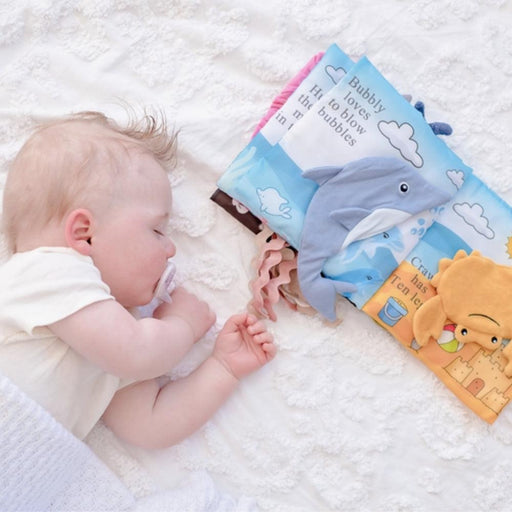 Tikiri Ocean Activity Baby Cloth Book - Hello Charlie