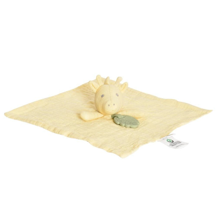 Tikiri Organic Baby Comforter & Teether - Giraffe - Hello Charlie