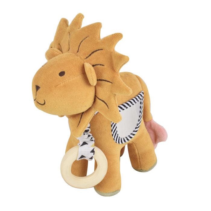 Tikiri Organic Lion Activity Toy - Hello Charlie