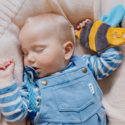 Tikiri Organic Sensory Scrunchie Toy - Bee-Tikiri-Hello Charlie