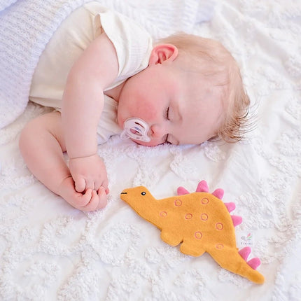 Tikiri Organic Sensory Scrunchie Toy - Stegosaurus-Tikiri-Hello Charlie