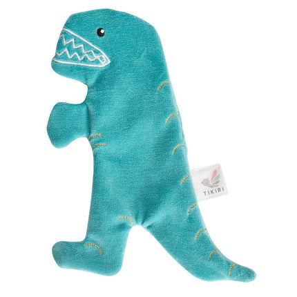 Tikiri Organic Sensory Scrunchie Toy - T Rex-Tikiri-Hello Charlie