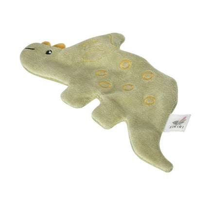 Tikiri Organic Sensory Scrunchie Toy - Triceratops-Tikiri-Hello Charlie