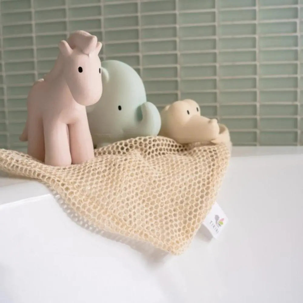 Tikiri Rubber Teether Animals - Marshmallow Set-Tikiri-Hello Charlie