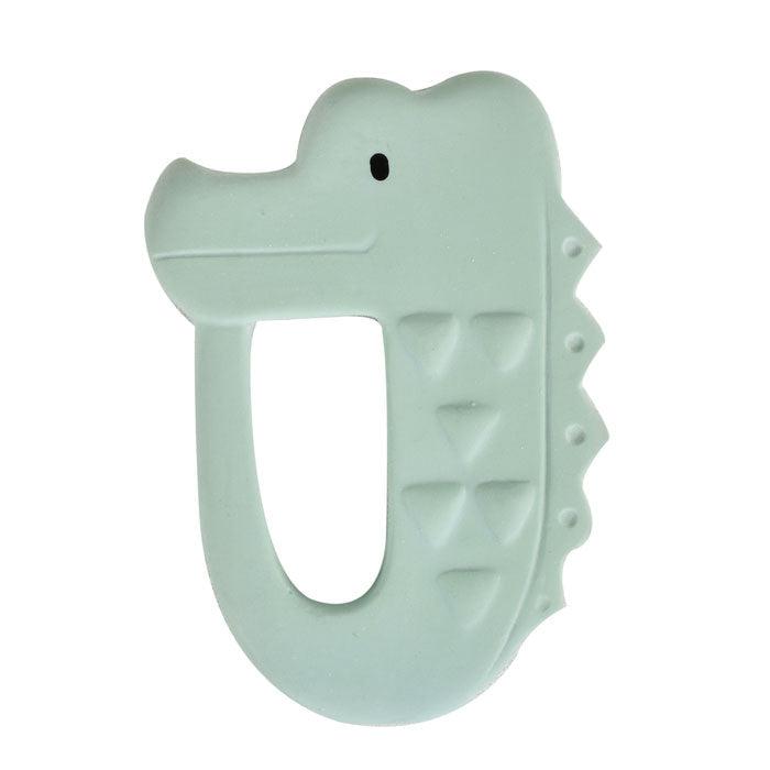 Tikiri Zoo Rubber Teether - Crocodile - Hello Charlie