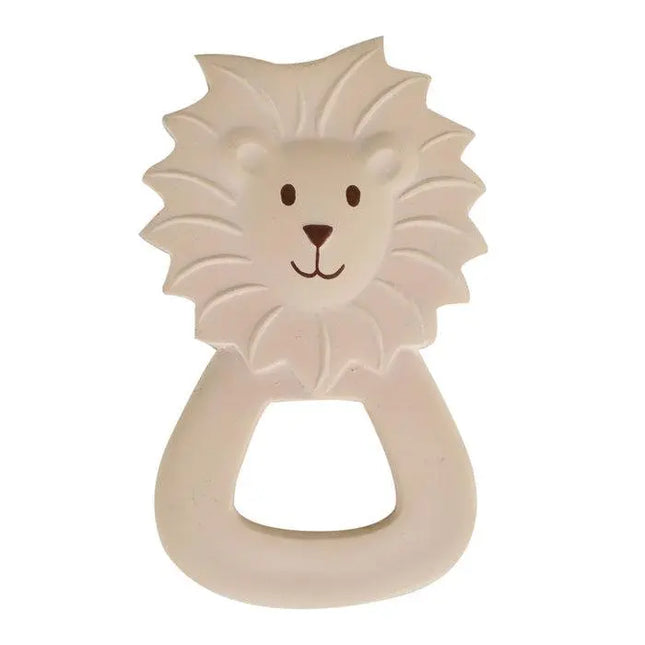 Tikiri Zoo Rubber Teether - Lion-Tikiri-Hello Charlie