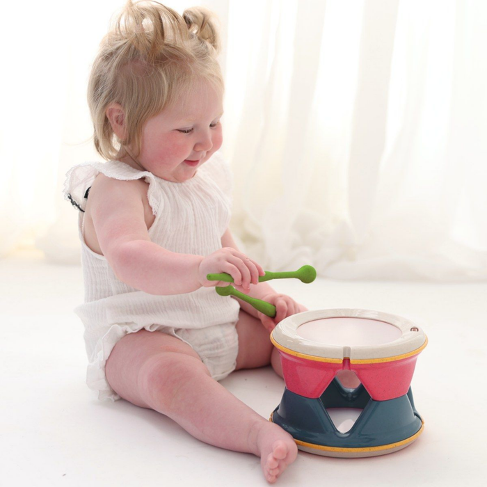 Tolo Toys Bio Classic Kids Drum Toy--Hello-Charlie