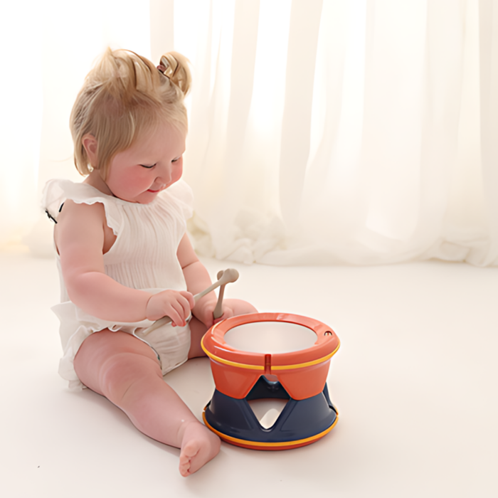 Tolo Toys Bio Classic Kids Drum Toy--Hello-Charlie