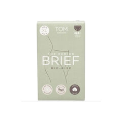 TOM Organic Period Brief - Mid Rise - Full Brief Heavy Basics-TOM Organic-Small-Hello Charlie
