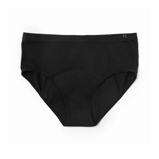 TOM Organic Period Briefs Mid Rise - Black - Hello Charlie