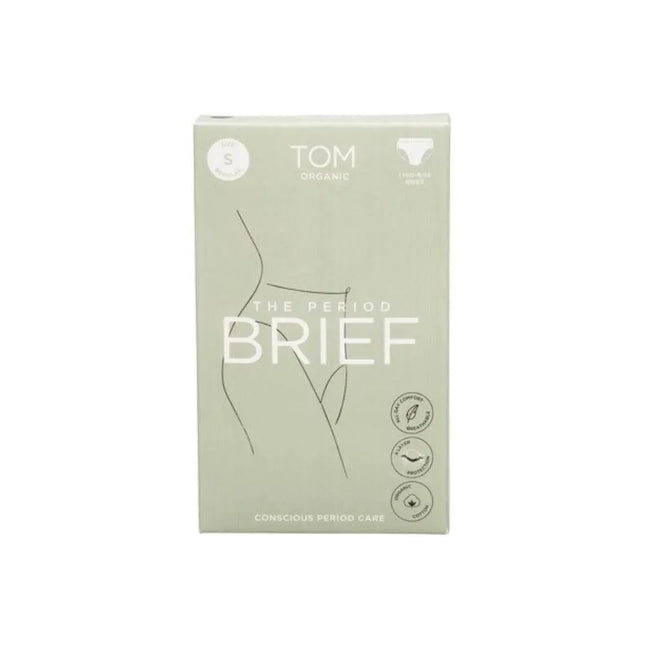 TOM Organic Period Brief - Mid Rise - Full Brief Heavy Basics-TOM Organic-Small-Hello Charlie