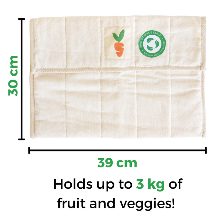 Veggie Saver Cotton Produce Bag-Hello-Charlie