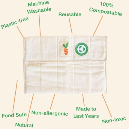 Veggie Saver Cotton Produce Bag-Veggie Saver-Hello Charlie
