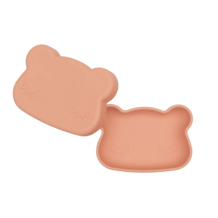 We Might Be Tiny Bear Snackie - Dark Peach-We Might Be Tiny-Hello Charlie