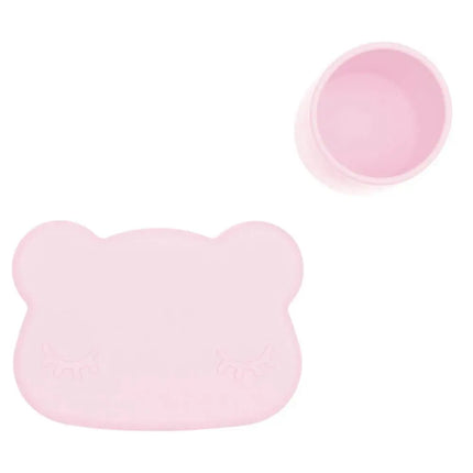 We Might Be Tiny Bear Snackie - Powder Pink-We Might Be Tiny-Hello Charlie
