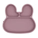 We Might Be Tiny Bunny Stickie Plate - Dusty Rose - Hello Charlie