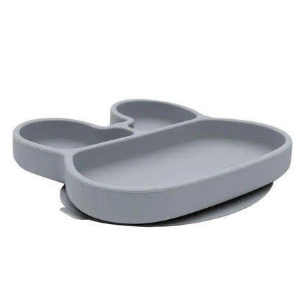 We Might Be Tiny Bunny Stickie Plate - Grey-We Might Be Tiny-Hello Charlie