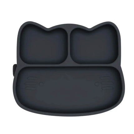 We Might Be Tiny Cat Stickie Plate - Charcoal-We Might Be Tiny-Hello Charlie