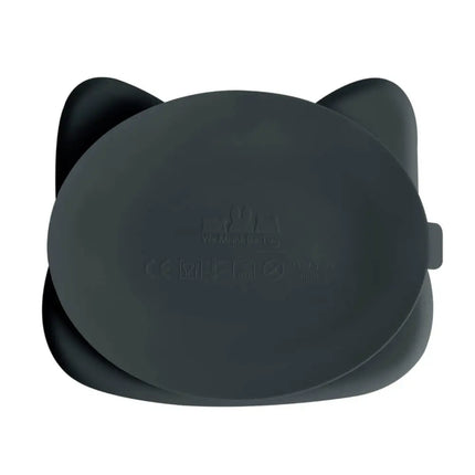 We Might Be Tiny Cat Stickie Plate - Charcoal-We Might Be Tiny-Hello Charlie