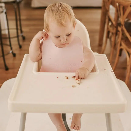 We Might Be Tiny Catchie Silicone Baby Bibs 2.0-We Might Be Tiny-Sage & Yellow-Hello Charlie