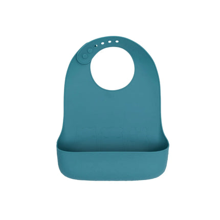 We Might Be Tiny Catchie Silicone Baby Bibs 2.0-We Might Be Tiny-Sage & Yellow-Hello Charlie