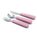 We Might Be Tiny Feedie Cutlery Set for Toddlers - Dusty Rose - Hello Charlie