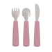 We Might Be Tiny Feedie Cutlery Set for Toddlers - Dusty Rose - Hello Charlie