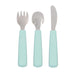 We Might Be Tiny Feedie Cutlery Set for Toddlers - Minty Green - Hello Charlie