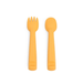 We Might Be Tiny Feedie Fork & Spoon Set - Mustard - Hello Charlie